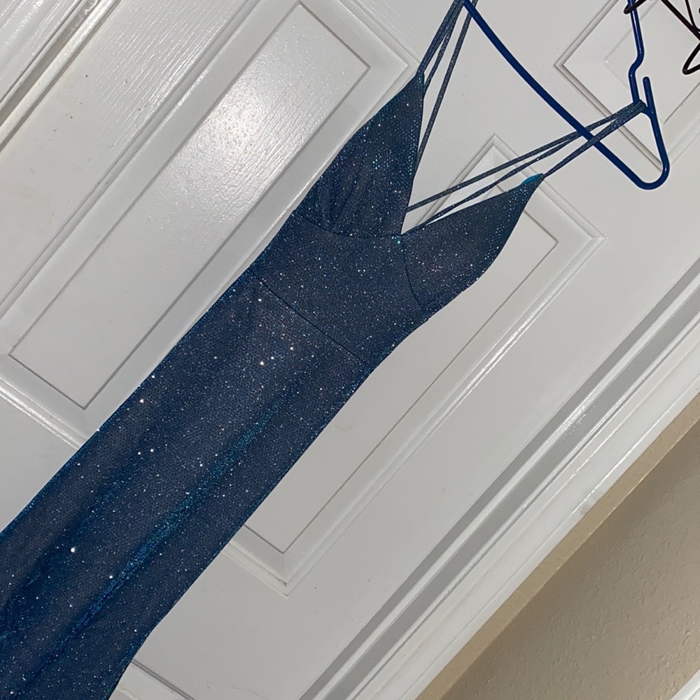 Long mermaid party dress